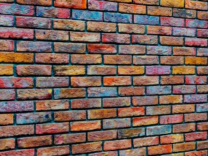 bricks wall 3d Modèle 3D