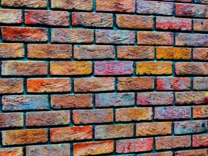bricks wall 3d Modèle 3D
