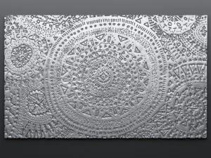 पैनल पेंटिंग 3D मॉडल