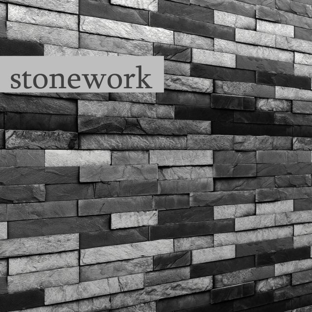 stone slate 3Dモデル .c4d .max .obj .3ds .fbx .stl .blend 