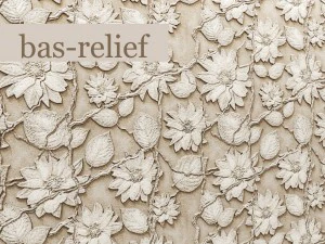 얕은 부조 3D 모델