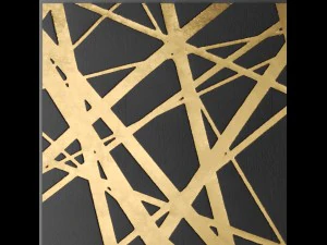 panel painting 3d 3D Model