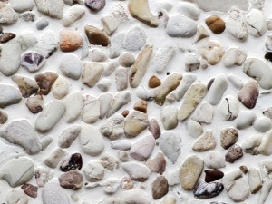 wall of pebbles Modello 3D