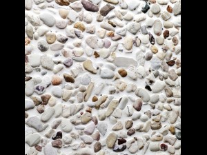 wall of pebbles Modello 3D