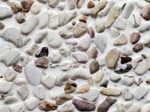 wall of pebbles Modello 3D