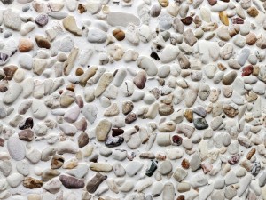 wall of pebbles Modello 3D