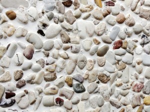 wall of pebbles Modello 3D