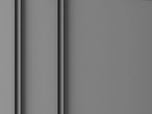 stucco decor frame 3D Model