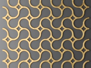 panel lattice grille 3d Modèle 3D