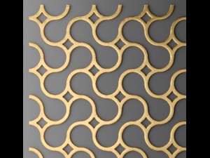 panel lattice grille 3d 3D-Modell
