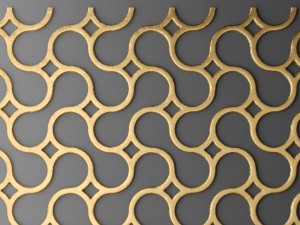 panel lattice grille 3d 3D-Modell