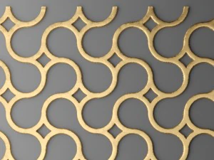 panel lattice grille 3d 3D Model