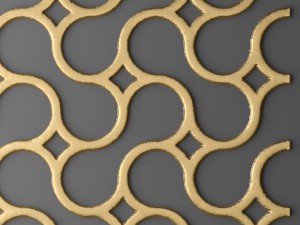 panel lattice grille 3d 3D-Modell