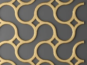 panel lattice grille 3d 3D Model
