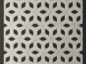 panel lattice grille 3d Modelo 3D
