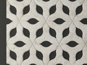 panel lattice grille 3d 3D Модель