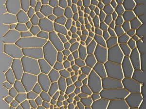 panel lattice grille 3d 3D Model