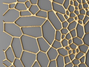panel lattice grille 3d 3D Модель