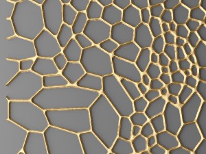 panel lattice grille 3d 3D Модель