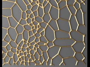 panel lattice grille 3d 3D Модель