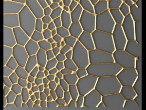 panel lattice grille 3d 3D Model