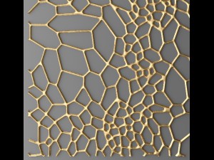 panel lattice grille 3d 3D Модель