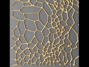 panel lattice grille 3d 3D Model