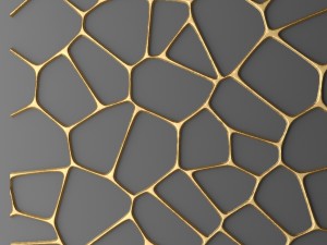 panel lattice grille 3d 3D Модель