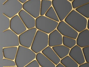 panel lattice grille 3d 3D Model