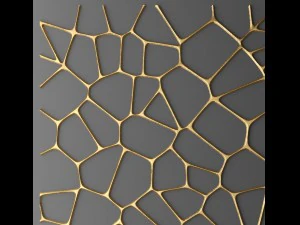 panel lattice grille 3d 3D Model