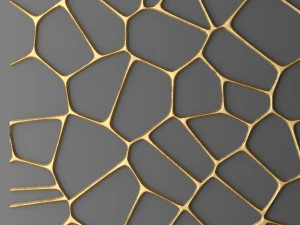 panel lattice grille 3d 3D Model