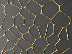 panel lattice grille 3d 3D Model