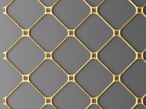 panel lattice grille 3d 3D-Modell