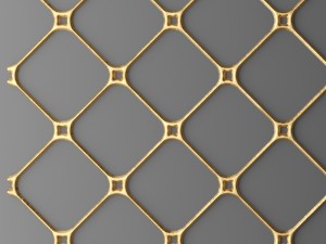 panel lattice grille 3d 3D-Modell