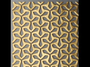 panel lattice grille 3d 3D Model