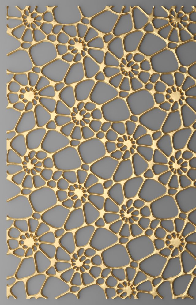 panel lattice grille 3d 3D Модель .c4d .max .obj .3ds .fbx .stl .blend 