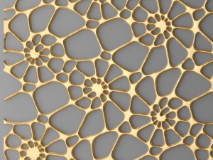 panel lattice grille 3d 3D Модель