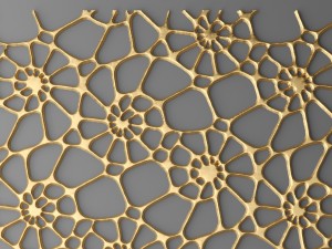 panel lattice grille 3d 3D Модель