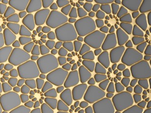 panel lattice grille 3d 3D Модель