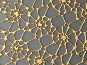 panel lattice grille 3d 3D Модель