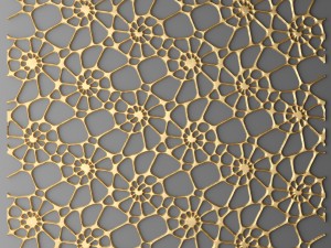 panel lattice grille 3d 3D मॉडल
