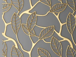 panel lattice grille 3d 3D Model
