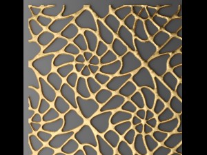 panel lattice grille 3d 3D 模型