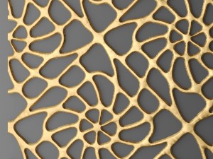 panel lattice grille 3d 3D 模型