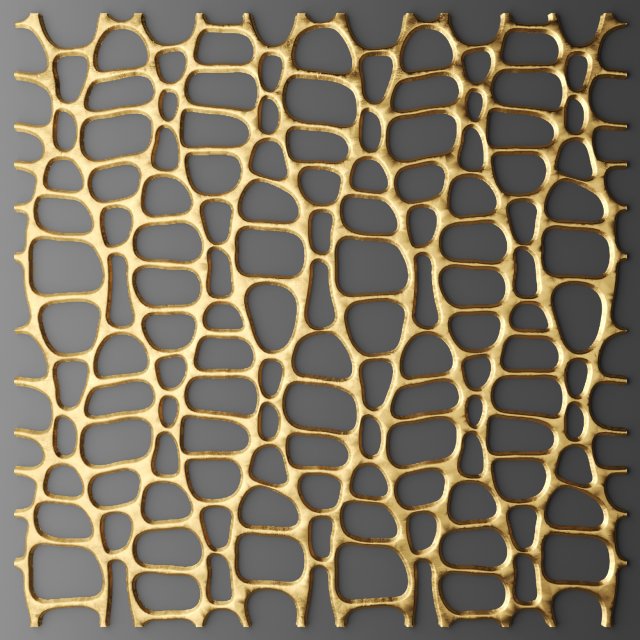 panel lattice grille 3d Model 3D .c4d .max .obj .3ds .fbx .stl .blend 