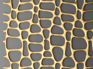 panel lattice grille 3d Model 3D