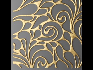 panel lattice grille 3d Model 3D