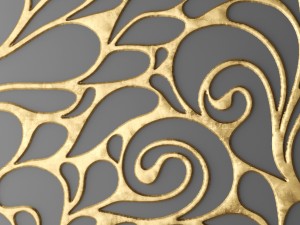 panel lattice grille 3d Model 3D