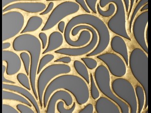 panel lattice grille 3d Model 3D