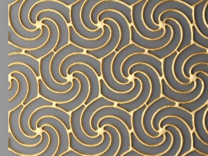 panel lattice grille 3d 3D-Modell